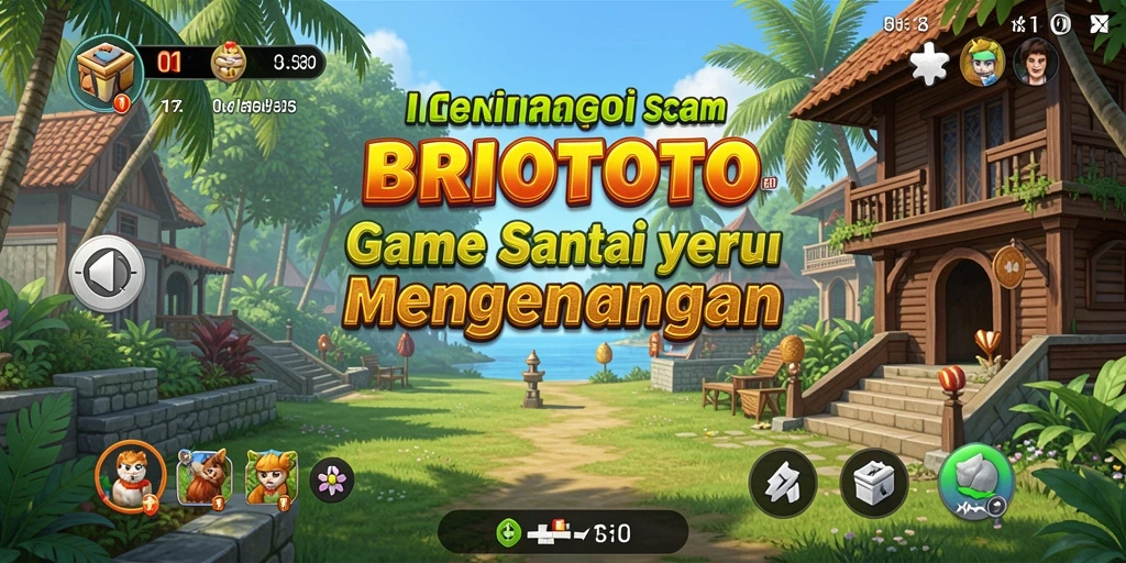 Tangkapan layar BRIOTOTO menampilkan gameplay menarik dan menyenangkan.