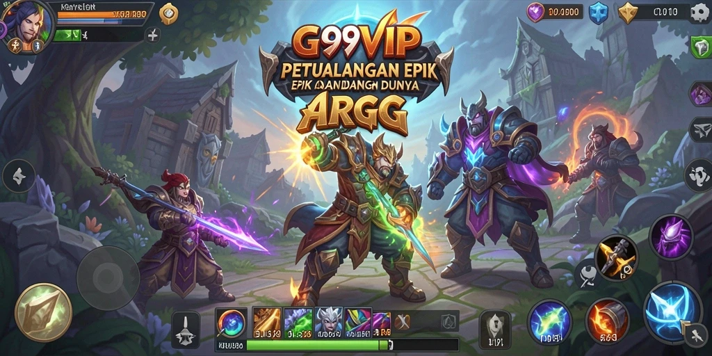 Gameplay G9VIP menghadirkan pertarungan yang mendebarkan dan visual yang memukau.