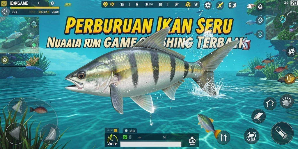 Tangkapan ikan terbaik di IDRGAME dengan grafis memukau.
