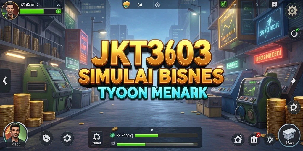 Screenshot menampilkan aksi seru dalam gameplay Tycoon JKT303.