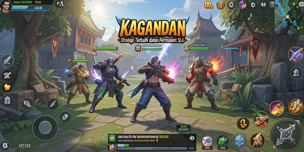 Tampilan gameplay KAGANDAN yang seru dan strategi mendalam.