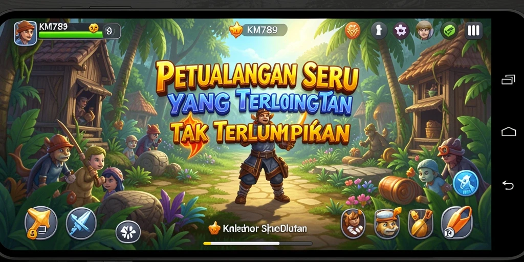 Tampilan menarik dari gameplay KM789 yang penuh petualangan.