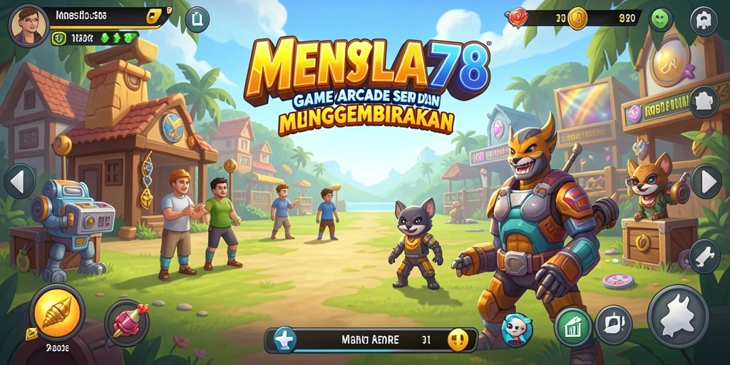 Tampilan gameplay seru dari MENYALA78 yang menantang.