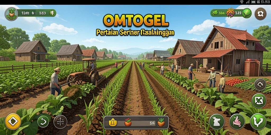 Tampilan gameplay OMTOGEL yang menarik dan penuh warna.