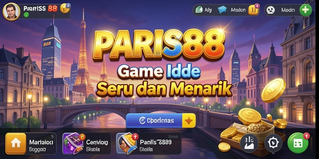Tampilan gameplay PARIS88 yang menarik dan interaktif.