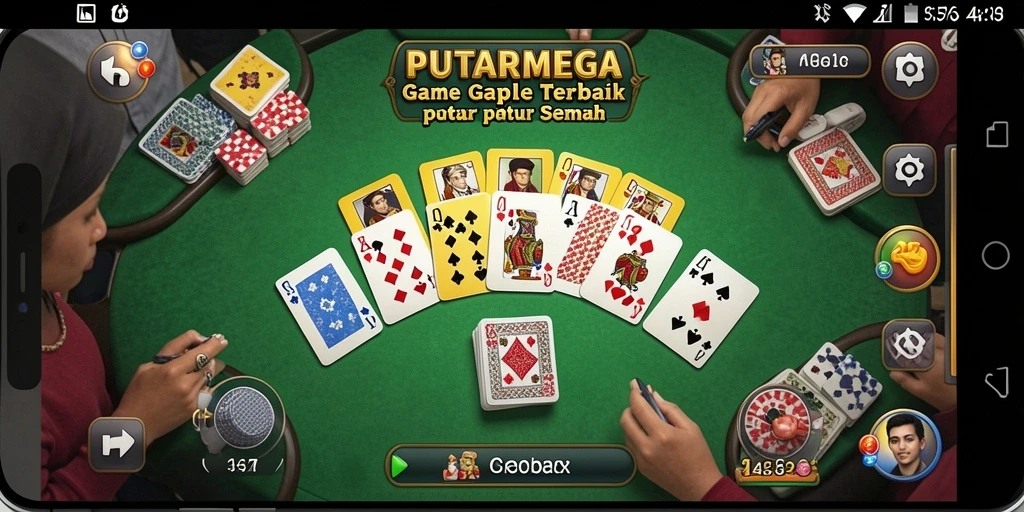 Tampilan gameplay PUTARMEGA yang seru dan mengasyikkan
