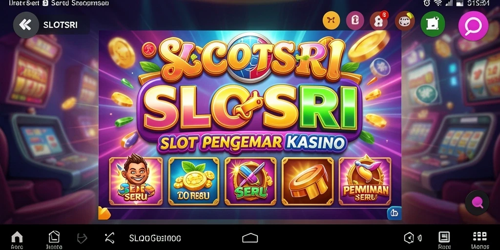 Tampilan gameplay Slot yang mendebarkan di SLOTSRI.