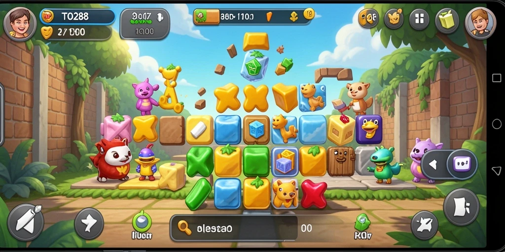 Tampilan gameplay TO288 menampilkan tantangan puzzle yang menarik.