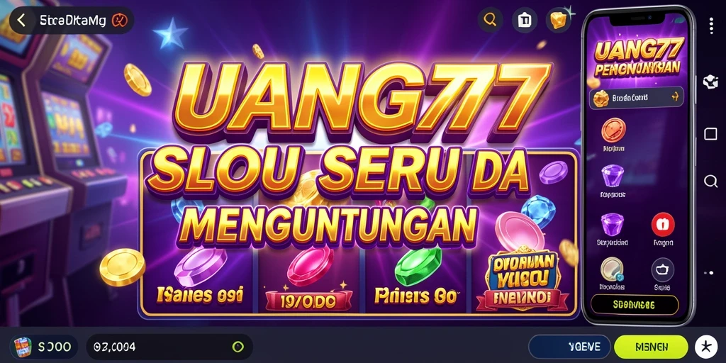Tampilan gameplay Slot yang seru dan menarik dari UANG77.